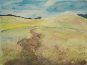 Der Weg zur Genesung bei Depressionen kann sehr lang und auch mal holperig sein - dennoch ist die Landschaft drum herum oft schön.